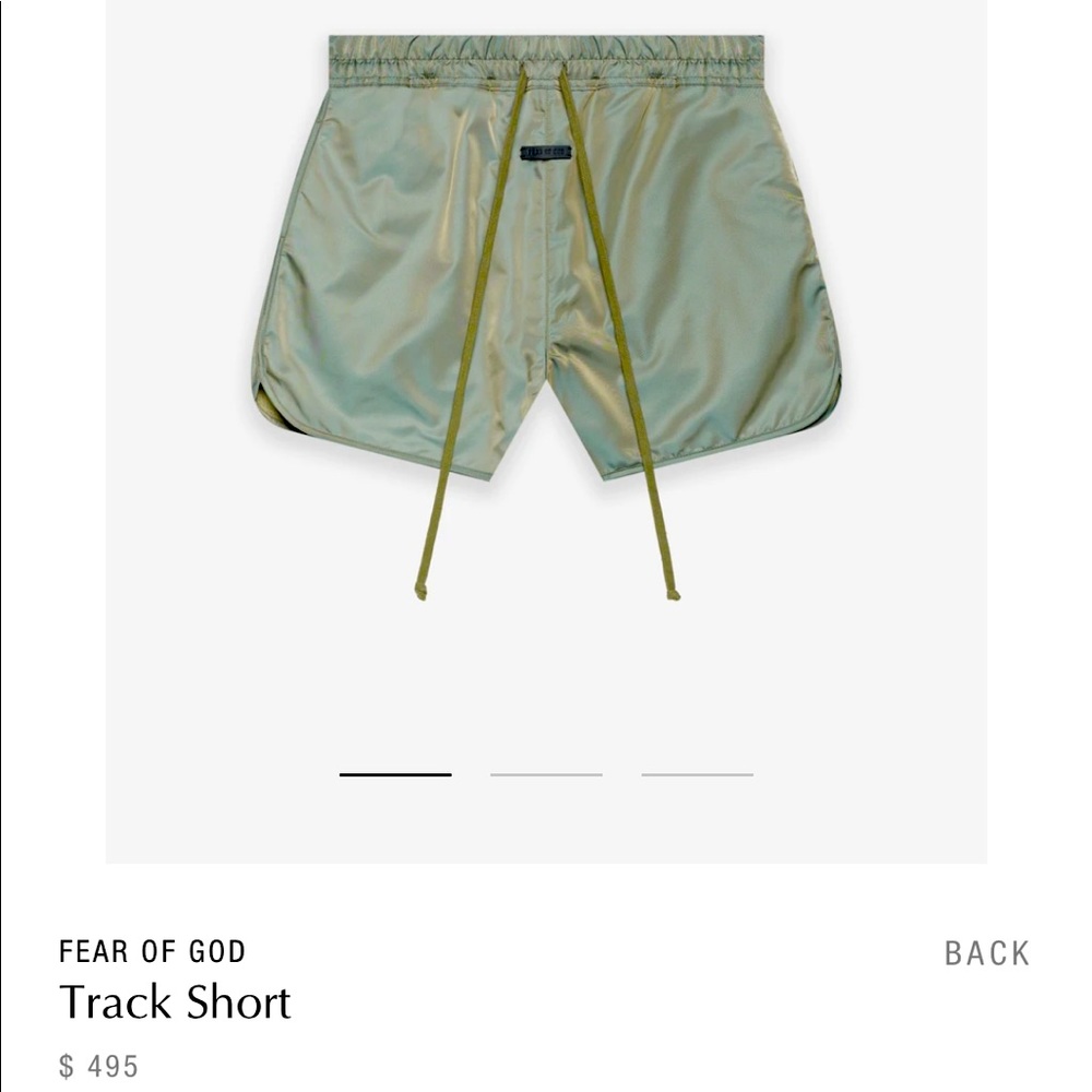 Fear of God Track Shorts